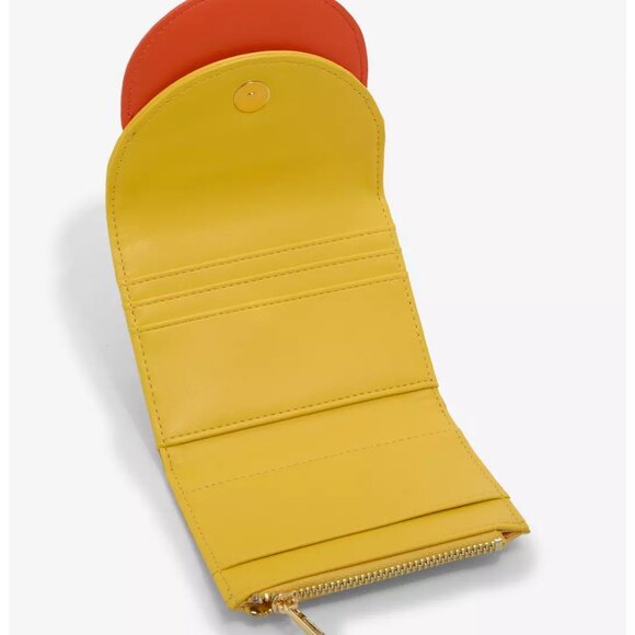 Studio Ghibli® Howl's Moving Castle Calcifer Small Flap Wallet -NWT - Picture 3 of 3